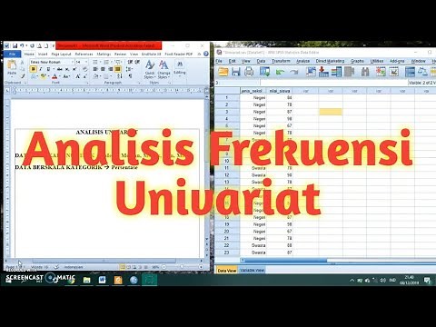 Tutorial SPSS (Cara Mudah) - Analisis Univariat