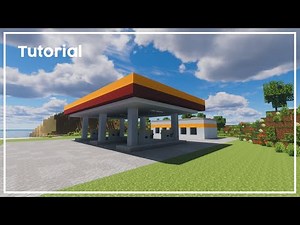 How to make a gas station [Minecraft Tutorial]
