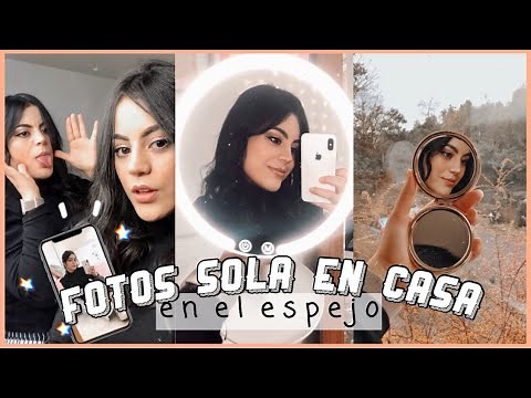 FOTOS EN CASA CON EL CELULAR EN EL ESPEJO