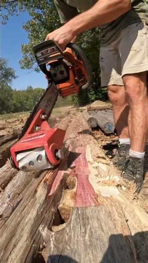 Hudson Chainsaw Log Debarker #hudsonforestequipment #chainsaw #chainsawmanedit #debarker #country
