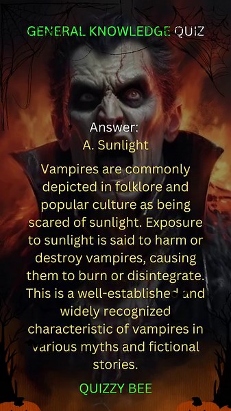 General Knowledge Quiz | Spooky Smarty-Pants 📖👻🧛‍♂️🤯 | #generalknowledge #spookyquiz #ghostlyknowledge #allsaintsday #creepycuriosities #quiz #education #general #knowledge #education #getlearning #learning #challenge #school #quiztime #trivia #facts #brainteaser #fbreels #reelsfb #reels #shorts #viral #viralreels #viralvideo #fyp #educationalcontent | Quizzy Bee