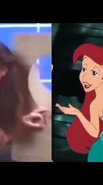 ARIEL Live-Action References in Disney’s ‘The Little Mermaid’ (1989) COMPARISON