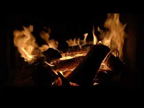 Relaxing Crackling Fire 🔥 10 Hours Fireplace Sounds for Sleep & Relaxation