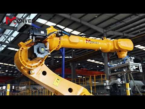 Automatic material debagging system with robot