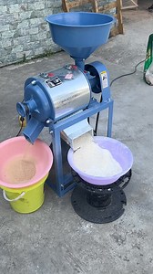605K views · 7.1K reactions | grinding super fine flour ,BB-F180Z wheat flour grinder #backbonemachine #flourmill #grains | Mini Rice Mill Machine | Facebook