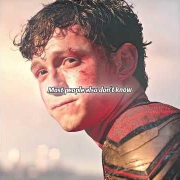 Many people didn't notice this.How did Tom Holland's Spider-Man get his powers? #spiderman #marvel