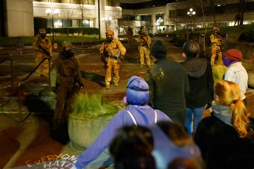 Police declare riot in Eugene after protesters ‘breach’ Federal Building, Trump weighs in