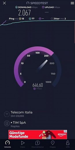Test WiFi7 Modem Router TIM HUB PRO Firmware 1.0.2 FTTH 2,5Gb Fibra + Samsung s24 Ultra Oltre i 2000