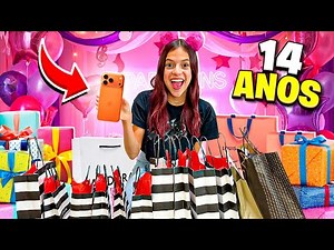 14 presentes 14 anos abrindo todos os presentes que ganhei de aniversário