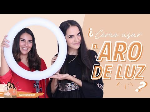CÓMO USAR UN ARO DE LUZ COMO TODO UN PROFESIONAL