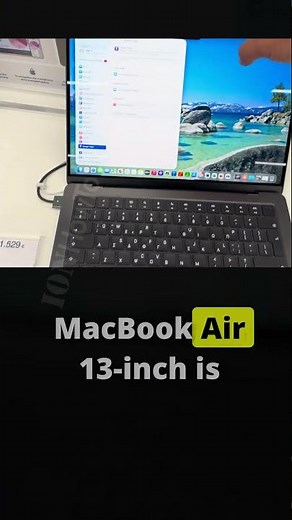 MacBook Air M5 15 inch vs MacBook Pro M5 14 inch Comparison Part 1 full video linked