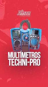 Hisco - Multímetros Techni-Pro