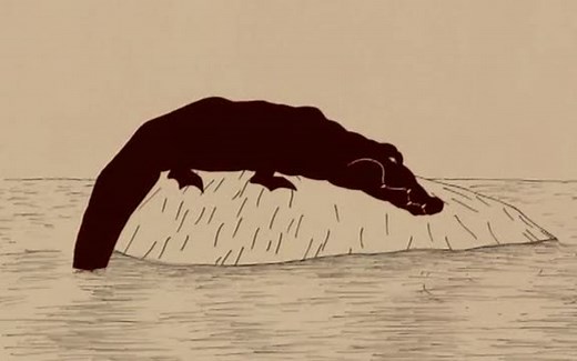 【动画短片】老鳄鱼 The Old Crocodile (2005)