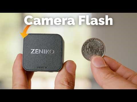 Is This The Tiniest Camera Flashe Ever Made? // Zeniko ZF04 & ZF08 Review