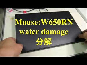 [Laptop PC Repair Disassembly] Mouse W650RN Water spilled! ! Japanese subtitles