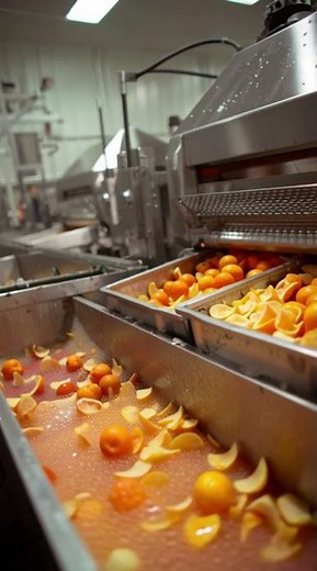 How Juice Is Made in a Factory | #factoryprocess #juicemaking #machine #food