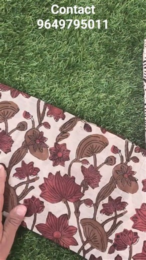 hand printed suit 🍀 Chanderi silk suit 🍀 wholesale price 🛍️ Rs /- 1500 free shipping 💥 9649795011