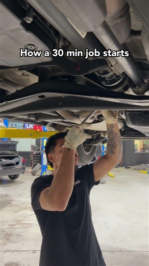 Sometimes the job takes a bit longer 😭 #mechanic #mechaniclife #technician #work #carguy #autorepair