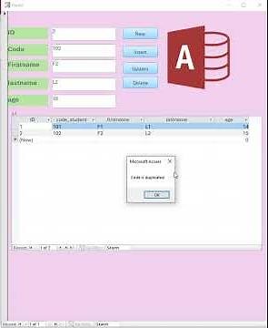 Easy Way to create data entry form in Microsoft access using subform #shorts