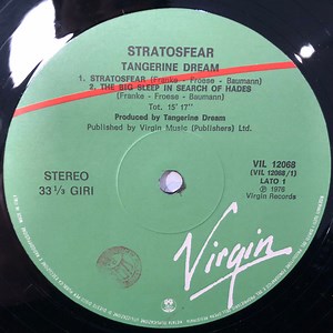 Tangerine Dream - Stratosfear