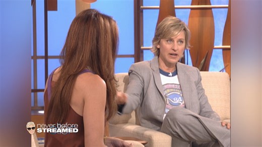 Debra Messing and I tried to put our ‘LIVE’ skills to the test. It did not go well. #Season3Rewatch | Ellen DeGeneres