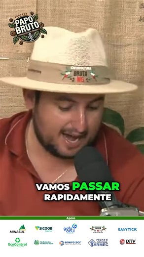 @podcast_papobrutomg on Instagram: "Para quem está nos cereais ou no café: não dá mais para trabalhar no escuro. Travar custos, planejar e entrar no mercado futuro é o que evita prejuízo. Um corte importante demais para ignorar. 🤝 Apoio: Minas Sul: @minasulcooperativa Sicoob Copersul: @sicoobcopersul Gota Azul: @gotaazulirrigacao Cafeicultura Bruta: @cafeiculturabrutamg DTTV: @grupo.dttv Easytick: @easytick.oficial EcoControl: @ecocontroldedetizadora Sindicato dos Produtores Rurais de Ne