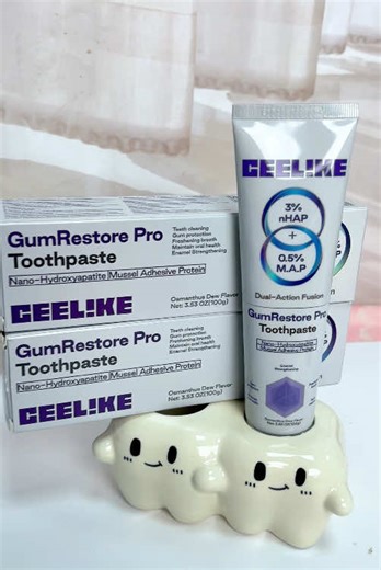 Ceelike Gum Restore Pro Toothpaste#TikTokShopBlackFriday #whiteningtoothpaste #ceelike #gumrestoreprotoothpaste #toothpaste #tiktokshopcybermonday #blackfridaysale #fyp #tiktokshop