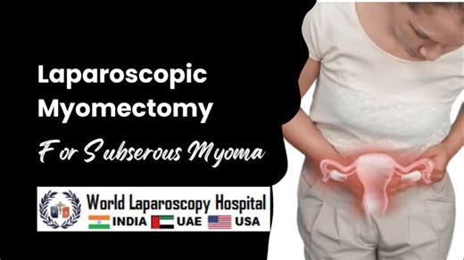 Laparoscopic Myomectomy for Subserous Fibroid | Step-by-Step Surgical Technique | WLH | Dr R K Mishra