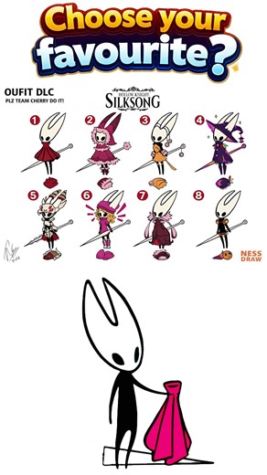 If team cherry gave us Hornet skins- (part3) Hollowknight Silksong