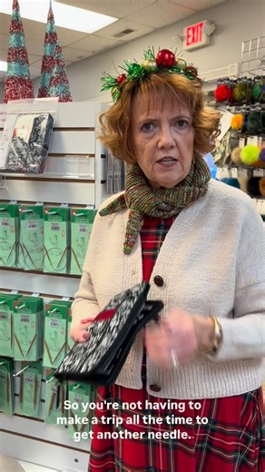 Knit-Paper-Scissors on Instagram: "S I X D A Y S till Christmas! Sweater coach Kay shares her favorite item from the KPS holiday wish list. #kpsholidaywishlist"