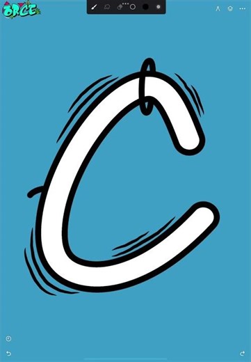 Graffiti Letters C#shorts