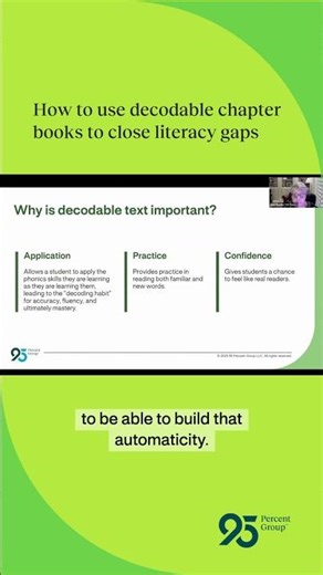 Decodable sets with 95 Percent Group #shorts #earlyliteracy