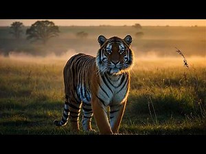 Tiger sounds with roaring and growling