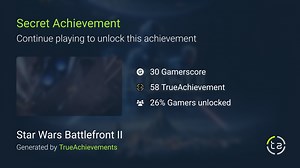 X-Wing vs. TIE Fighter achievement in SWBF2