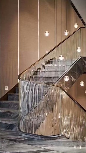 Top Glass Railing Designs for Staircase | Latest Modern Trends #glassstaircase #staircase #railling