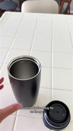 Insulated Coffee Mug: Leak-Proof & Easy Sip