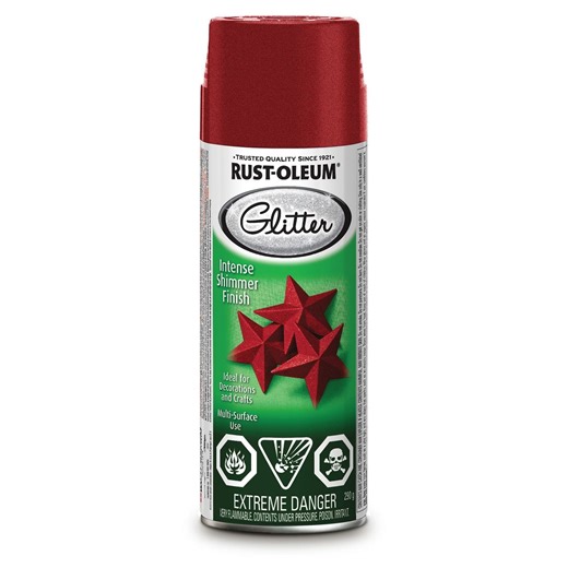 Red Glitter Alkyd Spray Paint, 290g - Walmart.ca