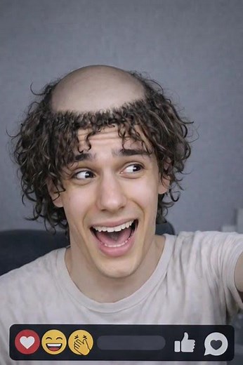 tonsure youtube livestream #funny #transformation #glatze