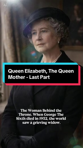 Last Part - Queen Elizabeth The Queen Mother (Elizabeth Bowes-Lyon). From reluctant bride to wartime symbol and finally the steady force behind Queen Elizabeth II. She didn’t rule. But she shaped the monarchy. #QueenMother #ElizabethBowesLyon #QueenElizabethII #BritishHistory #GreatBritain
