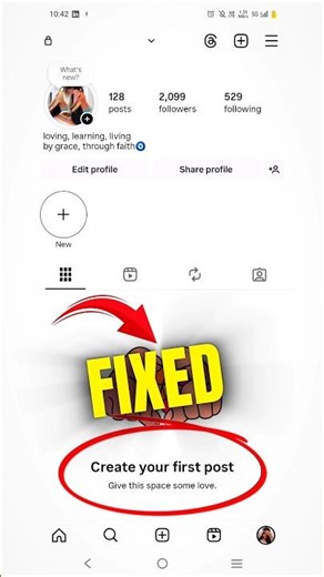 Instagram Bug 2025: “No Posts Yet” & “Create Your First Post” Error FIX 🔥 #instagram #bug #shorts