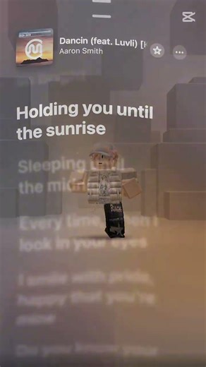 Aaron Smith - Dancin (KRONO Remix) - Lyrics #robloxedit #songlyric #musiclyrics @Roblox @vaeliix