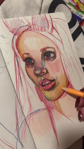 Mastering Portrait Drawing Techniques with Colored Pencils
