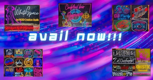 🎉 Welcome 2026 with a GLOW-UP for Your Business! New Year, New Sign, New Customers! Price start at 1,700 Let’s make your vision glow this New Year. Don’t wait—this offer ends soon! be a Business owners ready to stand out in 2026! Get 200.00 OFF on all custom neon signage this January! Whether you're rebranding or want to add that extra glow to your storefront, now’s the perfect time to elevate your business with eye-catching neon signs. Brighten up your shop, office, or storefront with a custom