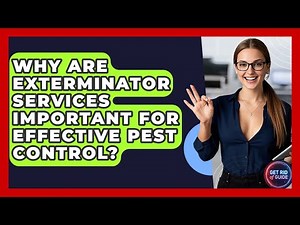 Why Are Exterminator Services Important for Effective Pest Control? | Get Rid Of Guide