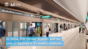 First look: video of the new Pitt Street Station in the centre of Sydney. Take a look at the new design and what’s happening underground right now as we deliver the extension of Sydney Metro into the city. | Sydney Metro