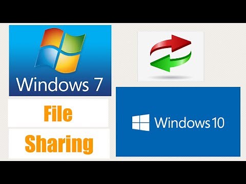 File Sharing Windows 10 to Windows 7 or Vice Versa
