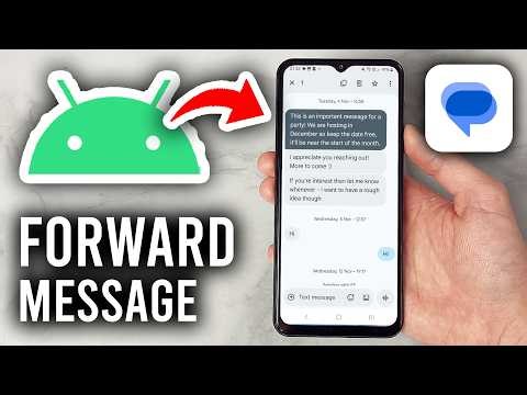 How To Forward Text Message On Android Phone - Step By Step