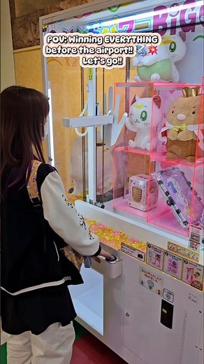 Winning ALMOST Every Prize from This Arcade Game in Japan! 🎮✨ #japan #arcadegames