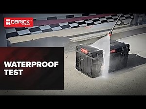 QBRICK SYSTEM ONE waterproof test - IP66