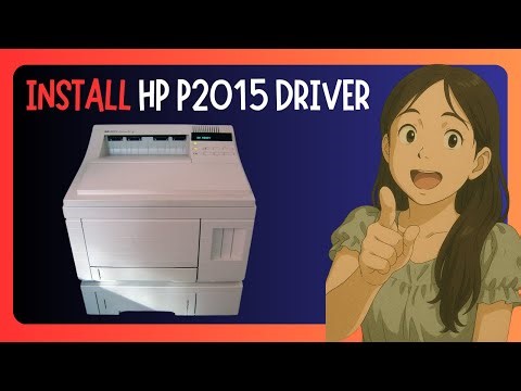How To INSTALL HP LaserJet P2015 Printer Driver In Windows 11 - GUIDE